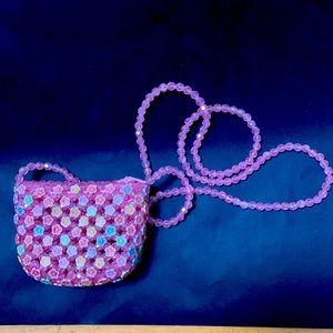 Crochet Beaded Bag